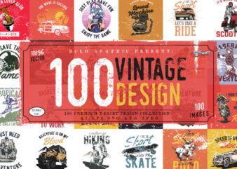 100 Vintage design collection